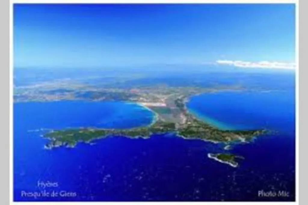 Lägenhet La Tour Fondue Appartement Vue Mer Grand T2 Face A Porquerolles Drap Serviette Non Fournis Hyères